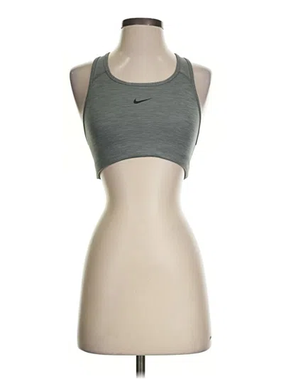 Pre-owned Nike Sports Bra In Gray