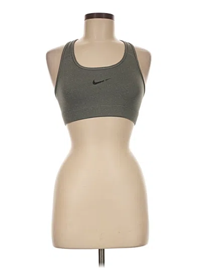 Pre-owned Nike Sports Bra In Gray