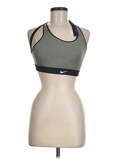 Pre-owned Nike Sports Bra In Green