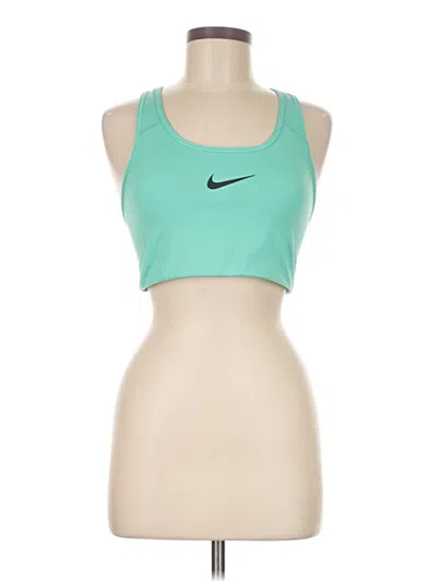 Pre-owned Nike Sports Bra In Green