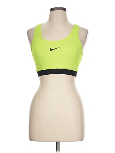 Pre-owned Nike Sports Bra In Green