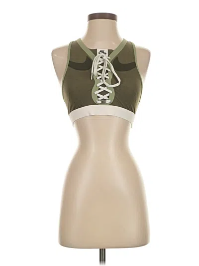 Pre-owned Nike Sports Bra In Green