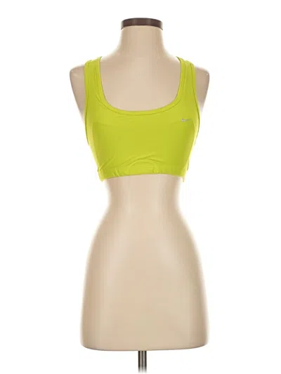Pre-owned Nike Sports Bra In Green