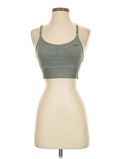 Pre-owned Nike Sports Bra In Green