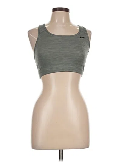 Pre-owned Nike Sports Bra In Green