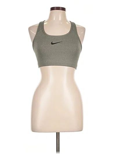 Pre-owned Nike Sports Bra In Green