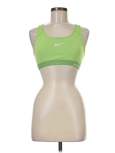 Pre-owned Nike Sports Bra In Green