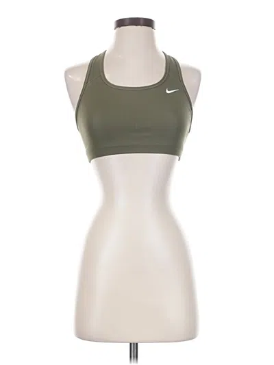 Pre-owned Nike Sports Bra In Green