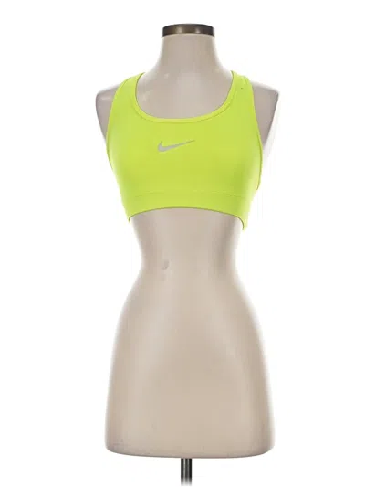 Pre-owned Nike Sports Bra In Green