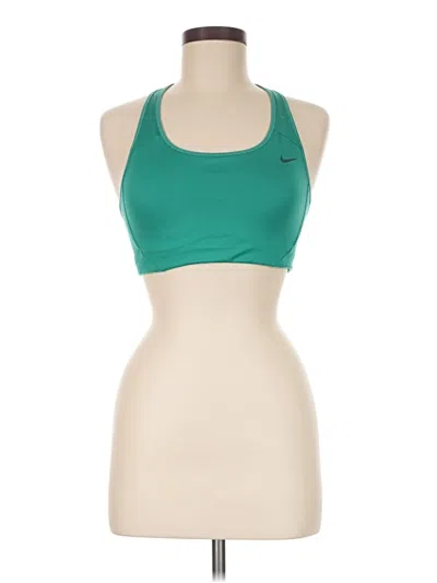 Pre-owned Nike Sports Bra In Green