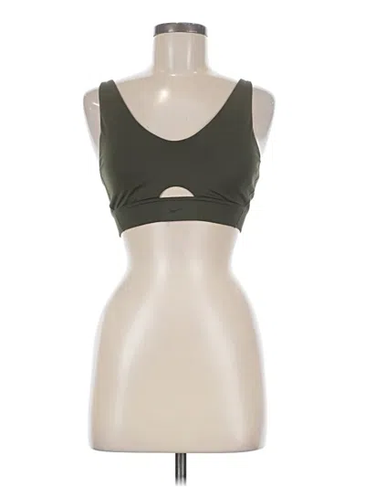 Pre-owned Nike Sports Bra In Green