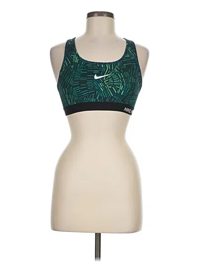 Pre-owned Nike Sports Bra In Green