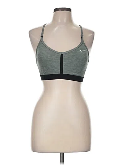 Pre-owned Nike Sports Bra In Green