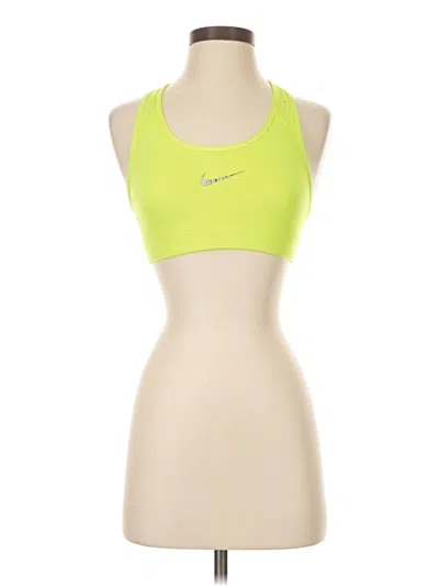 Pre-owned Nike Sports Bra In Green