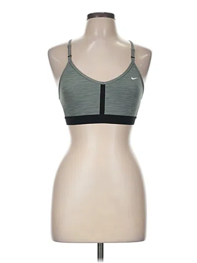 Pre-owned Nike Sports Bra In Green
