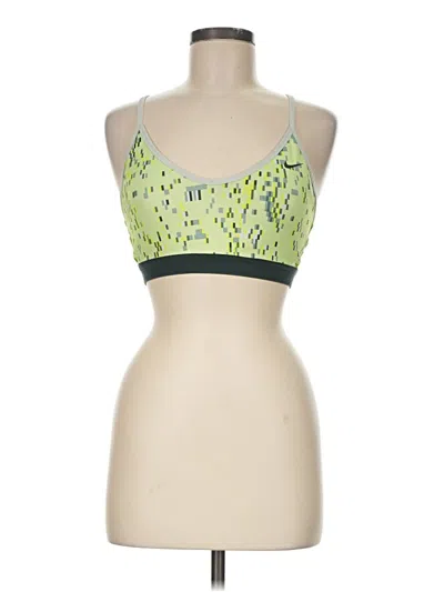Pre-owned Nike Sports Bra In Green