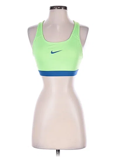 Pre-owned Nike Sports Bra In Green