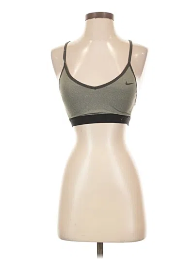 Pre-owned Nike Sports Bra In Green