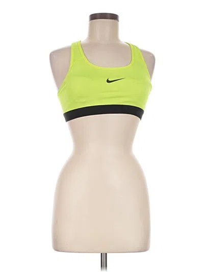 Pre-owned Nike Sports Bra In Green