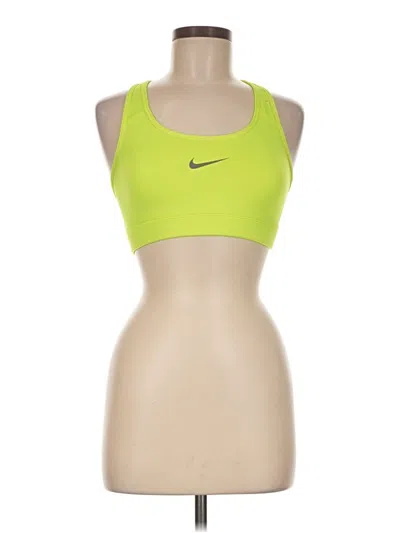 Pre-owned Nike Sports Bra In Green