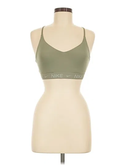 Pre-owned Nike Sports Bra In Green