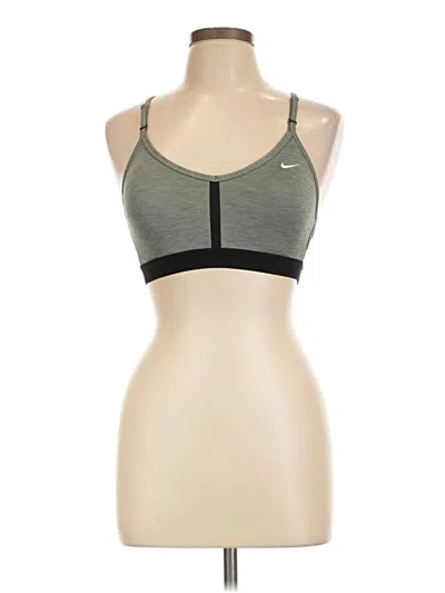 Pre-owned Nike Sports Bra In Green