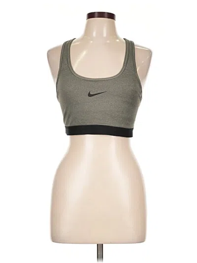 Pre-owned Nike Sports Bra In Green