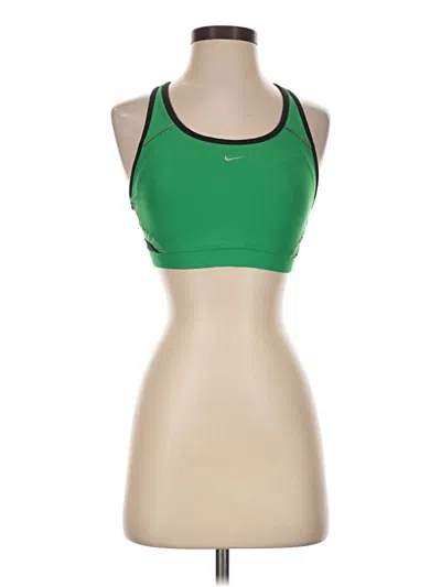 Pre-owned Nike Sports Bra In Green