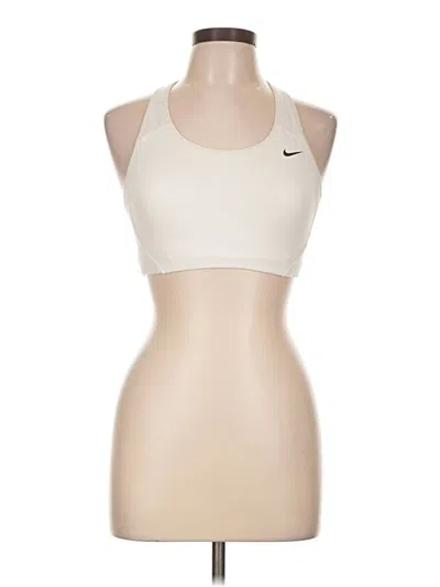 Pre-owned Nike Sports Bra In Ivory