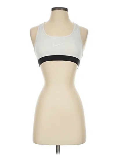 Pre-owned Nike Sports Bra In Ivory