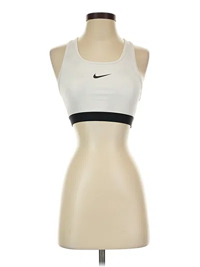 Pre-owned Nike Sports Bra In Ivory