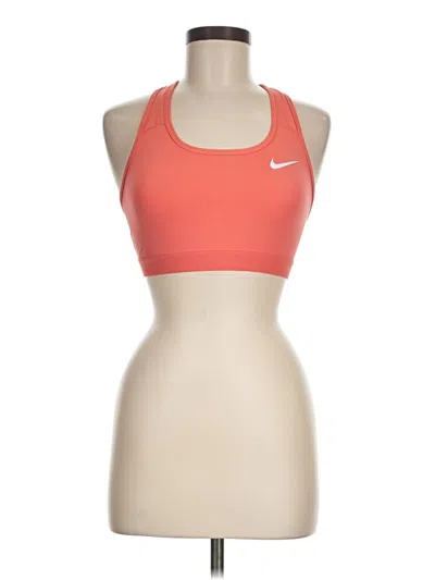 Pre-owned Nike Sports Bra In Orange