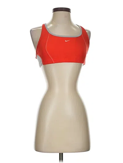 Pre-owned Nike Sports Bra In Orange