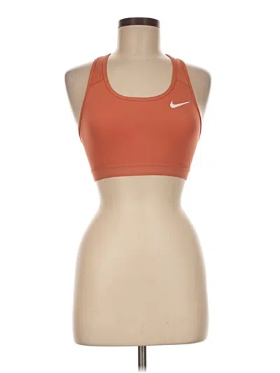 Pre-owned Nike Sports Bra In Orange