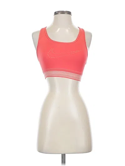 Pre-owned Nike Sports Bra In Pink