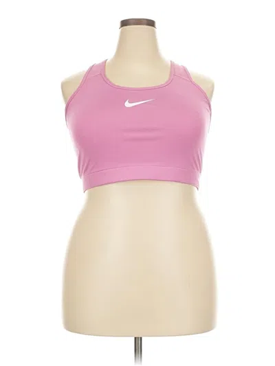 Pre-owned Nike Sports Bra In Pink