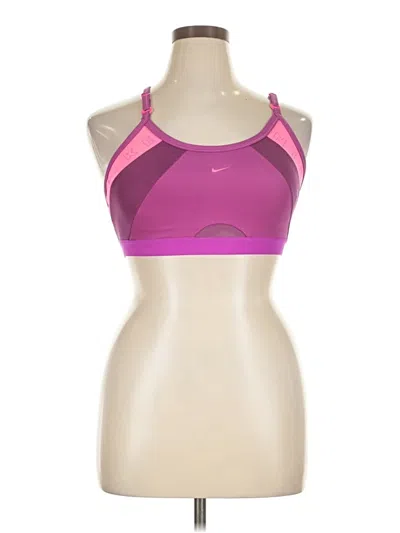 Pre-owned Nike Sports Bra In Pink
