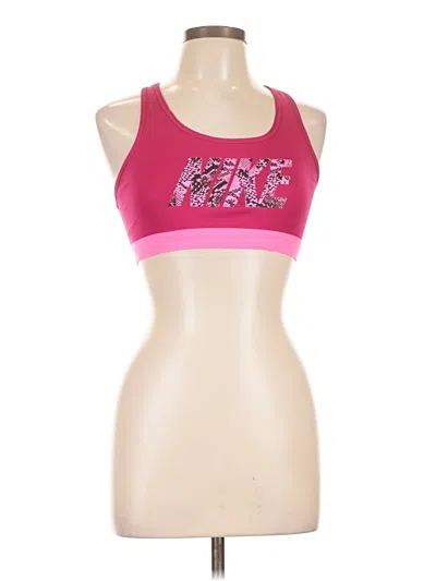Pre-owned Nike Sports Bra In Pink