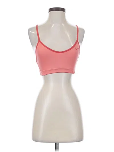 Pre-owned Nike Sports Bra In Pink