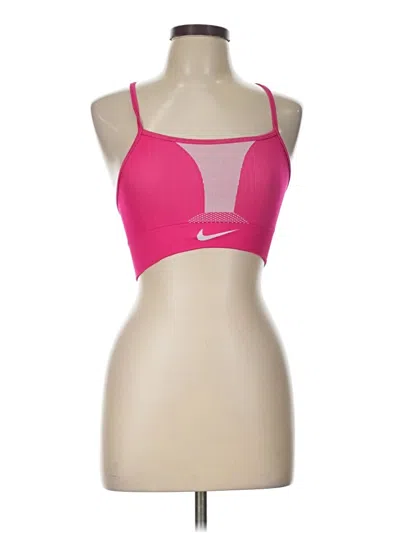 Pre-owned Nike Sports Bra In Pink