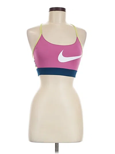 Pre-owned Nike Sports Bra In Pink