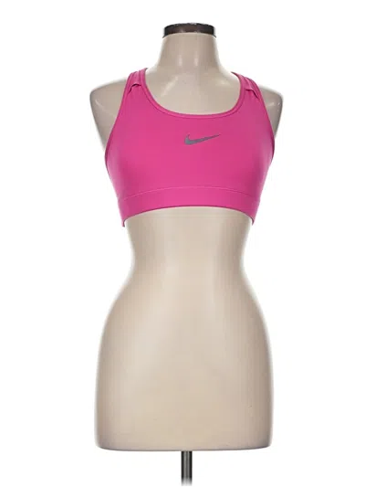 Pre-owned Nike Sports Bra In Pink