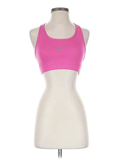 Pre-owned Nike Sports Bra In Pink