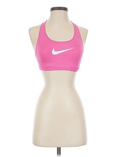 Pre-owned Nike Sports Bra In Pink