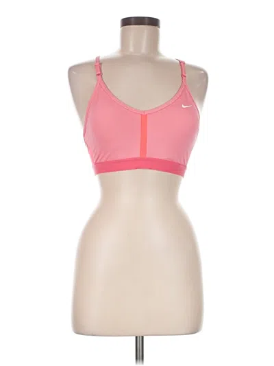 Pre-owned Nike Sports Bra In Pink