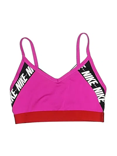 Pre-owned Nike Sports Bra In Pink