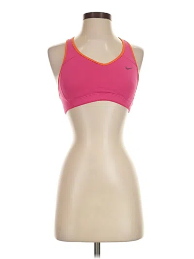 Pre-owned Nike Sports Bra In Pink