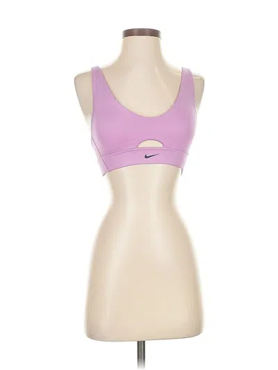 Pre-owned Nike Sports Bra In Purple