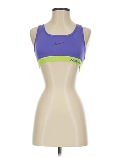 Pre-owned Nike Sports Bra In Purple