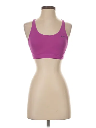 Pre-owned Nike Sports Bra In Purple